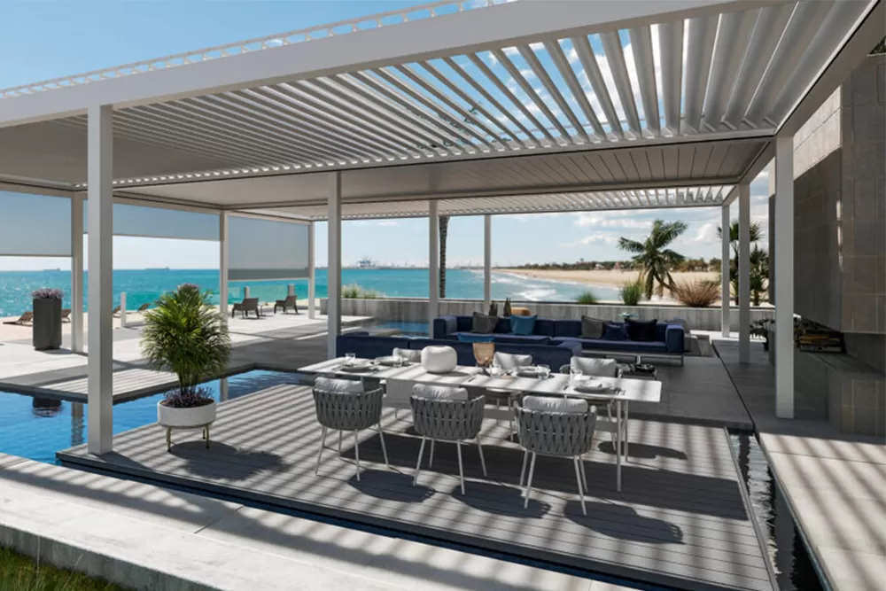 Bioklimatik Pergola Sistemleri 1