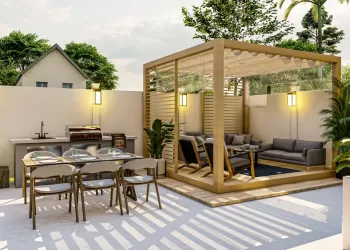 Restoran ve Kafe İçin Bioklimatik Pergola Sistemi